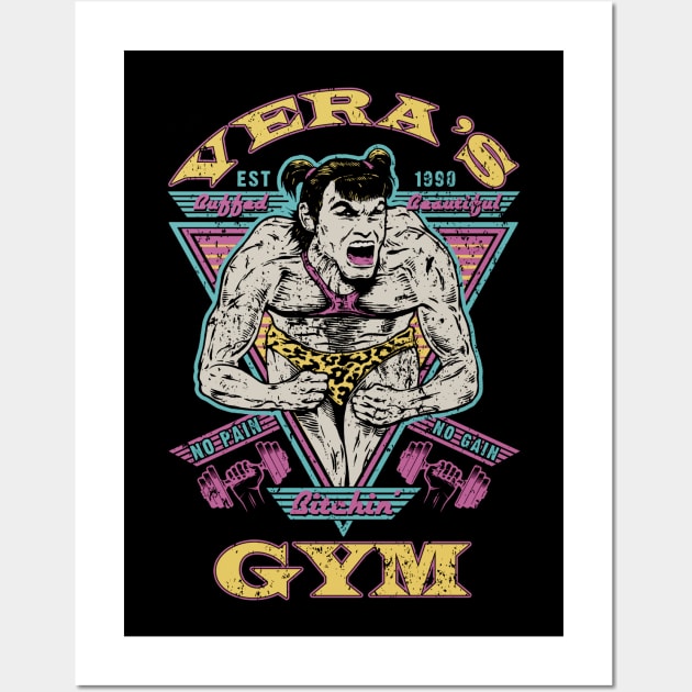 "VERA'S GYM" Wall Art by joeyjamesartworx